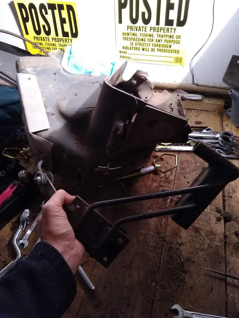 chute holder removal